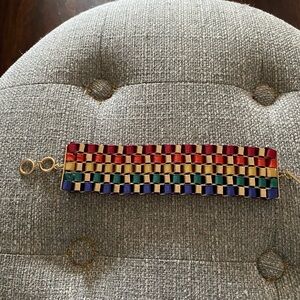 NIP - Da Vinci Rainbow Bracelet - 2 size hooks! Pride!